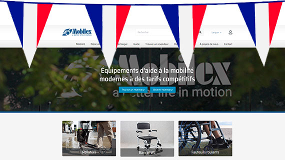 Visite nuestro sitio web en francés