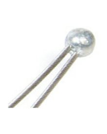 cable de freno 180 cm, doble con 2 cables, ø1,5 mm