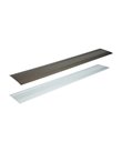 Cuña para umbrales 3 x 100-200 x 900-1000 mm en aluminio anodizado color argento