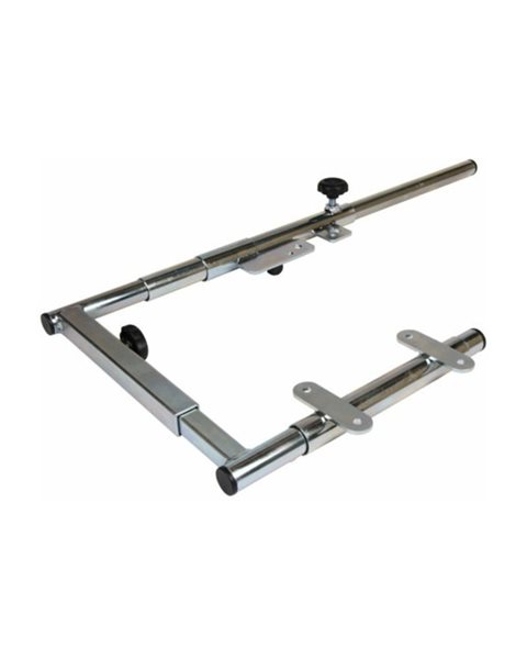 Komplet forchromet monteringssystem for bord