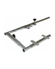 Complete mounting system chrom plated steel