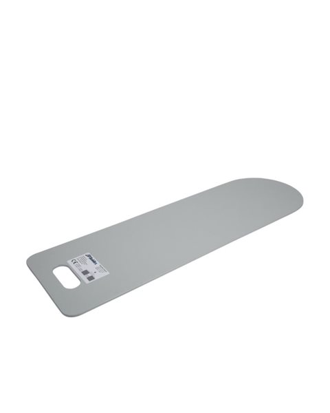 Transferbrædt af PVC i koksgrå - 800 x 245 x 6 mm (L x B x H), HMI Nr. 100653
