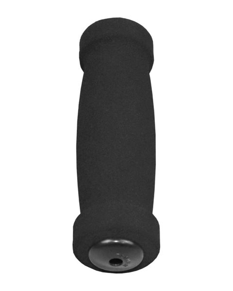 Håndgreb af sort skum, Ø22 mm, L=130 mm med endekappe