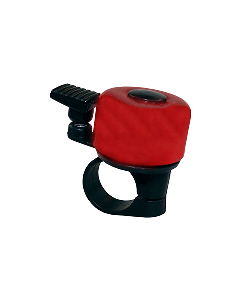 Red bell for rollator