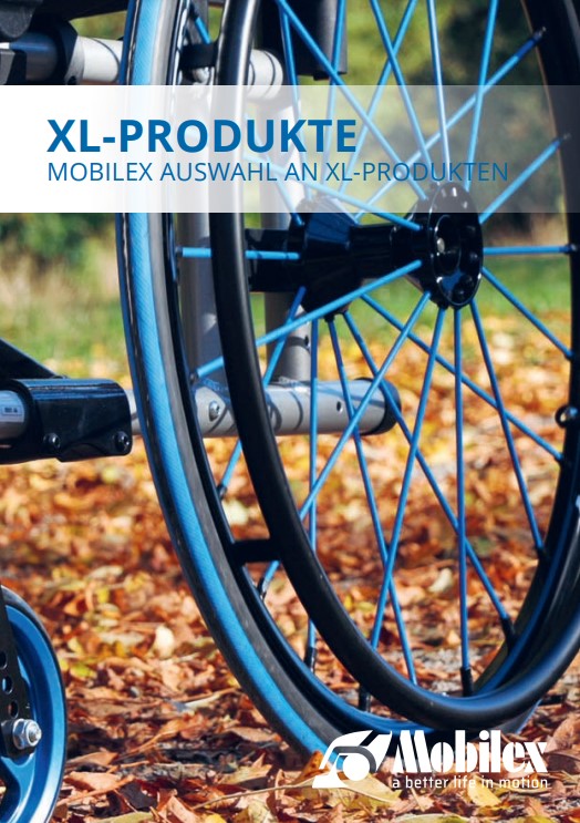 Broschüre mit Mobilex XL-Produkten