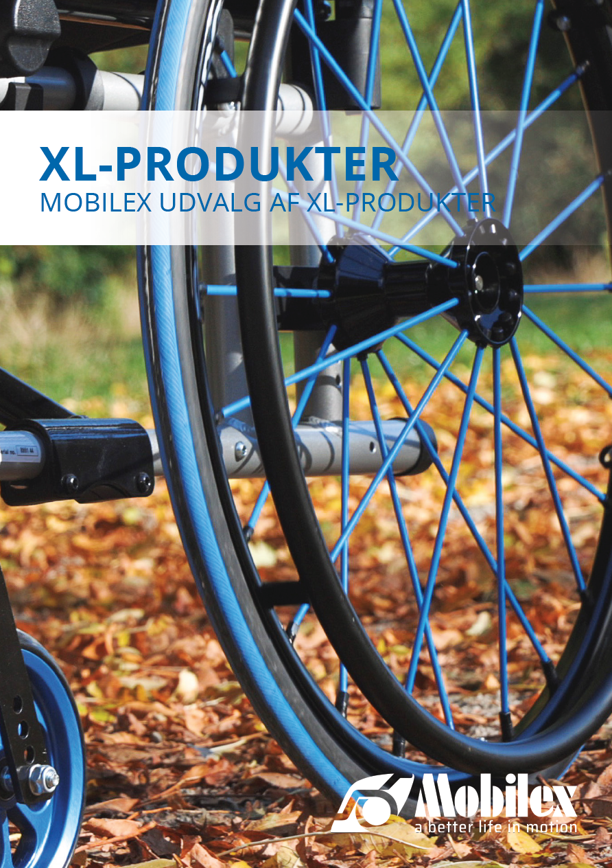 Brochure med Mobilex XL-produkter