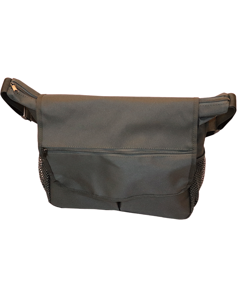 Bag to attach to the back of the wheelchair - front