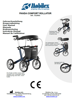 Panda Comfort brugervejledning