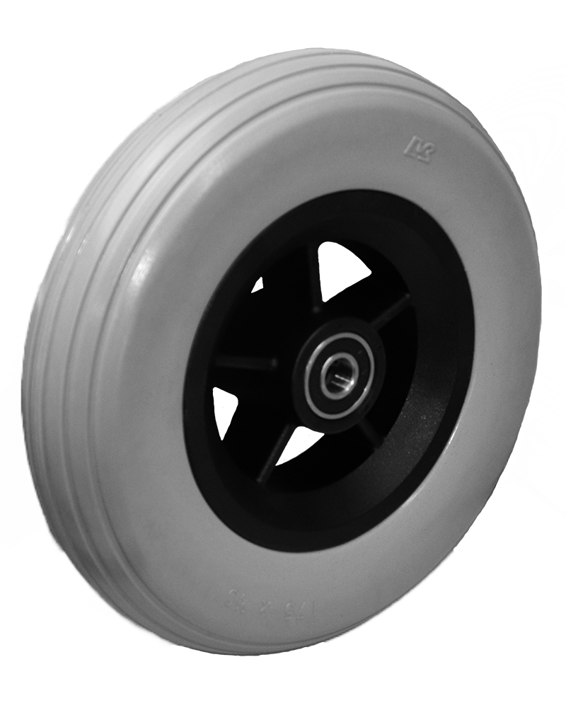 Wheel with PU tyre