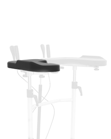 313391 PU pad for Bison, left