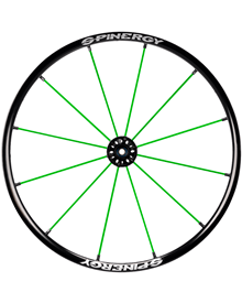 Spinergy Lite Extreme LX, 12 grønne eger