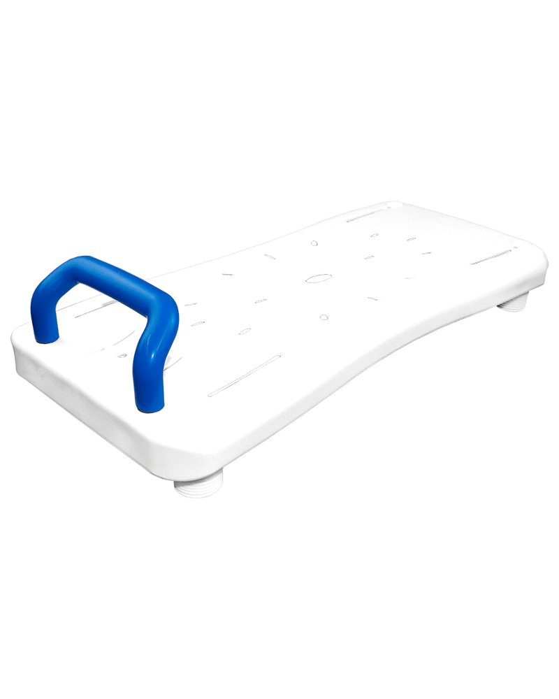 Badewannenbrett weiss mit  Handgriff, max 150 kg, L = 70 cm