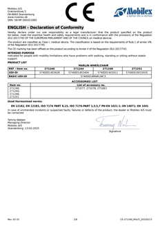 Marlin kørestol (271240-271244-271248-271251)