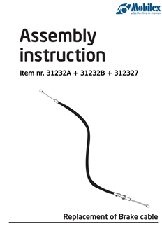 Bremsekabel montagevejledning